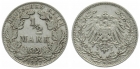 Kaiserreich 1/2 Mark 1907 D